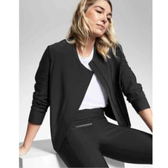 Athleta Stellar Black Jacket Blazer - Picture 5 of 6